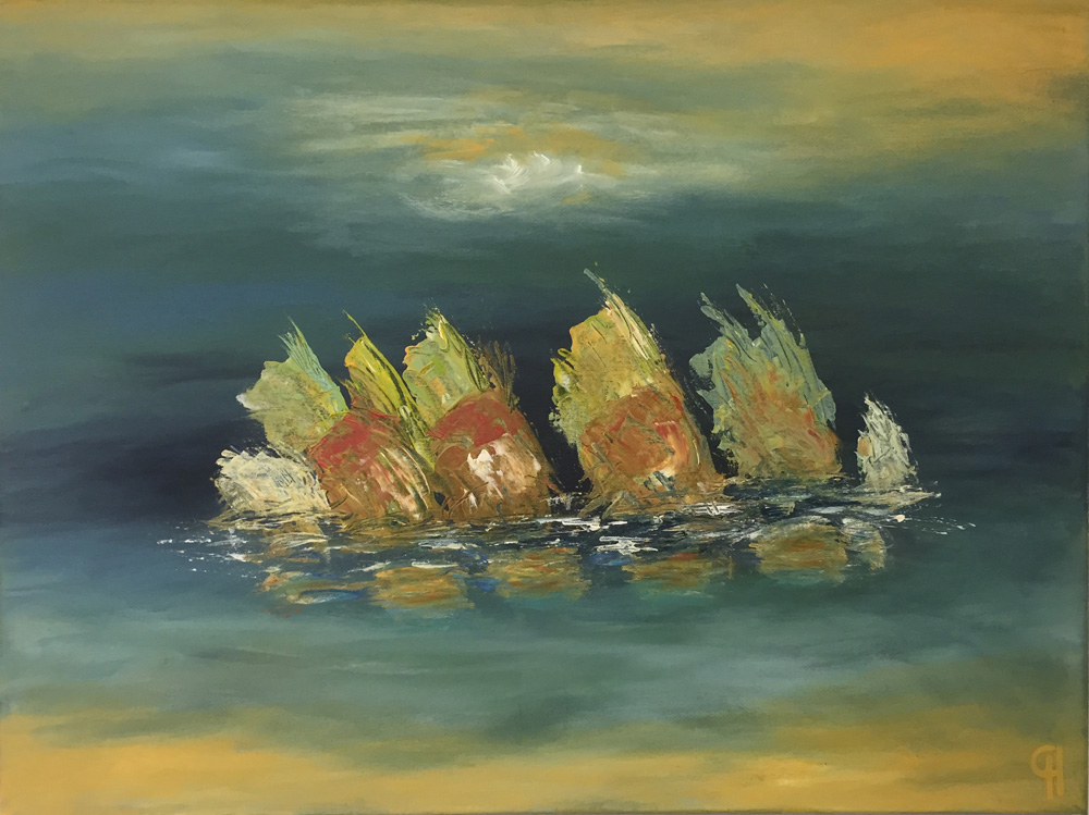 Küstenkunst - Wettsegeln