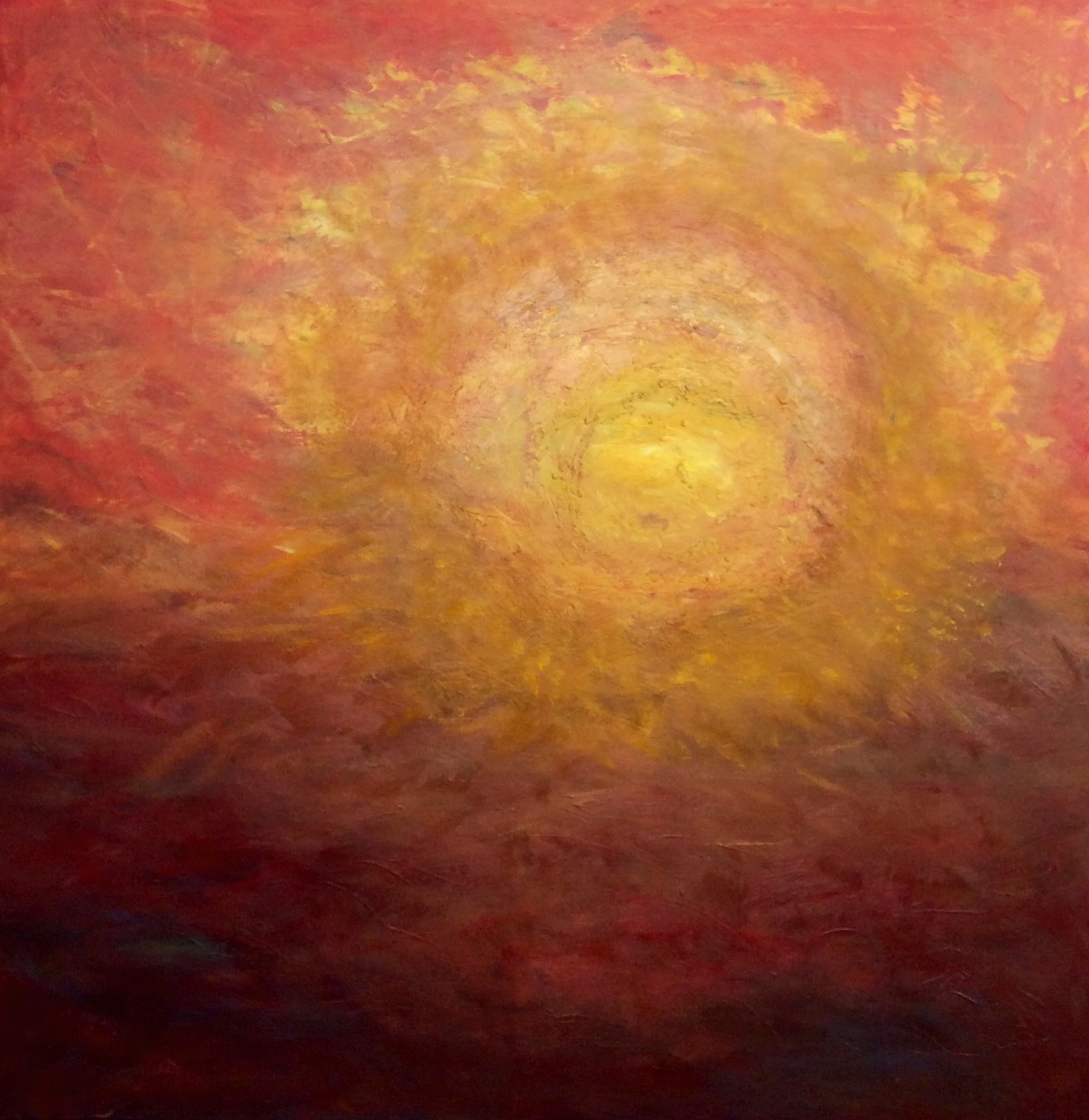 Küstenkunst - Abendsonne