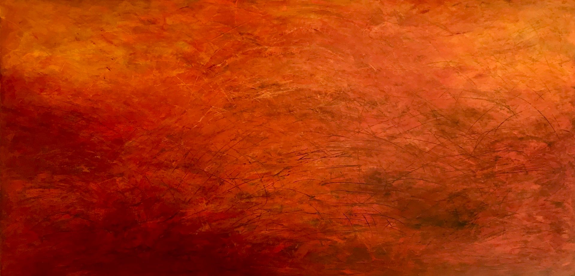 Küstenkunst - Brennender Himmel