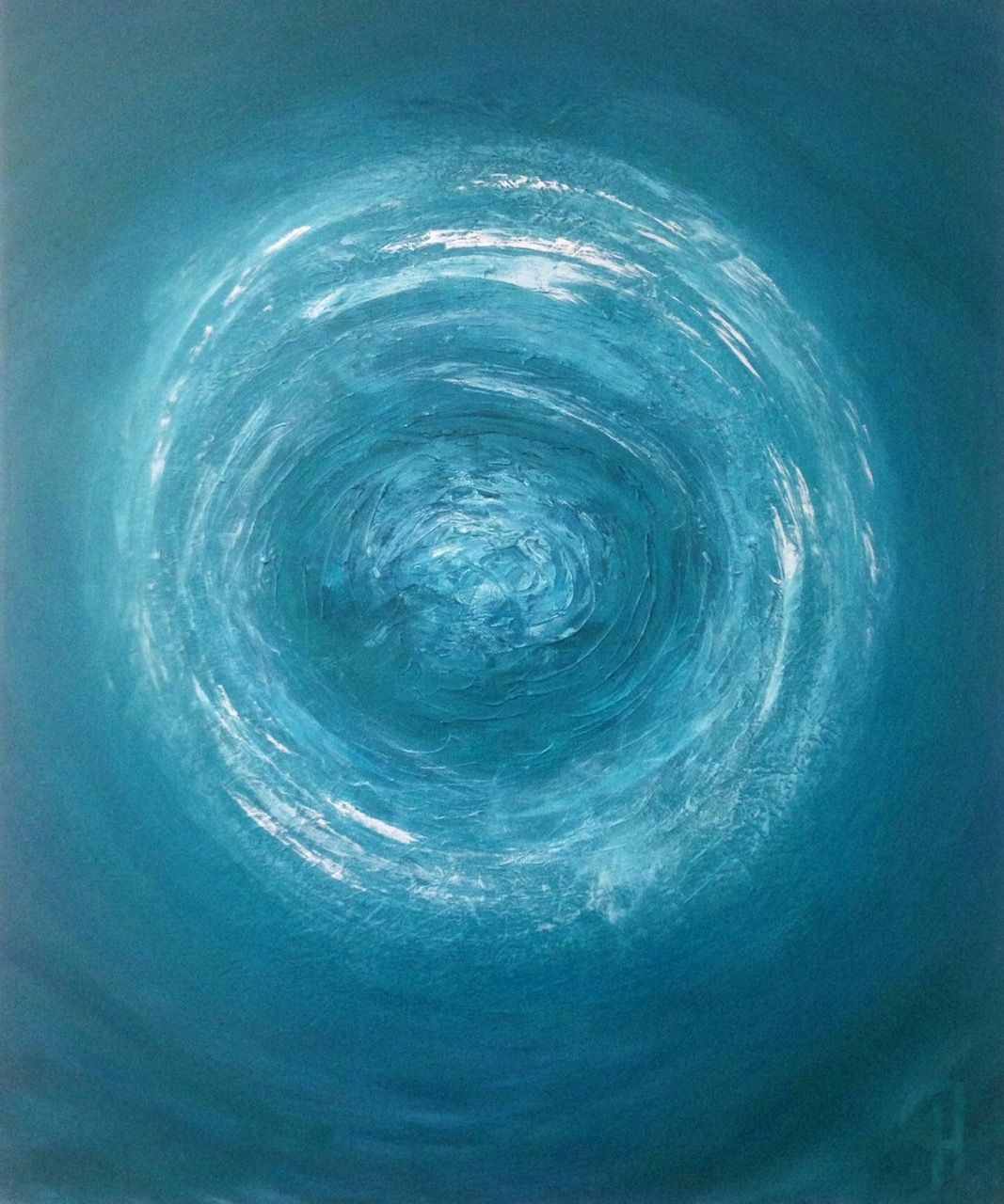 Küstenkunst - Im Auge des Strudels 2 - VERKAUFT