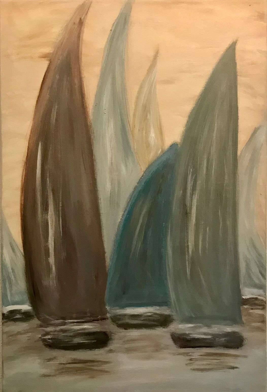 Küstenkunst - Segelregatta 2 - VERKAUFT